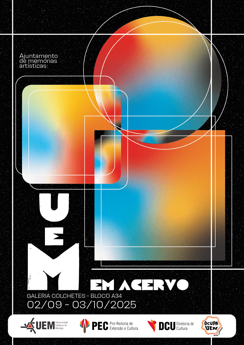 Capa de post: Exposição da Diretoria de Cultura da UEM exalta acervo artístico da Universidade