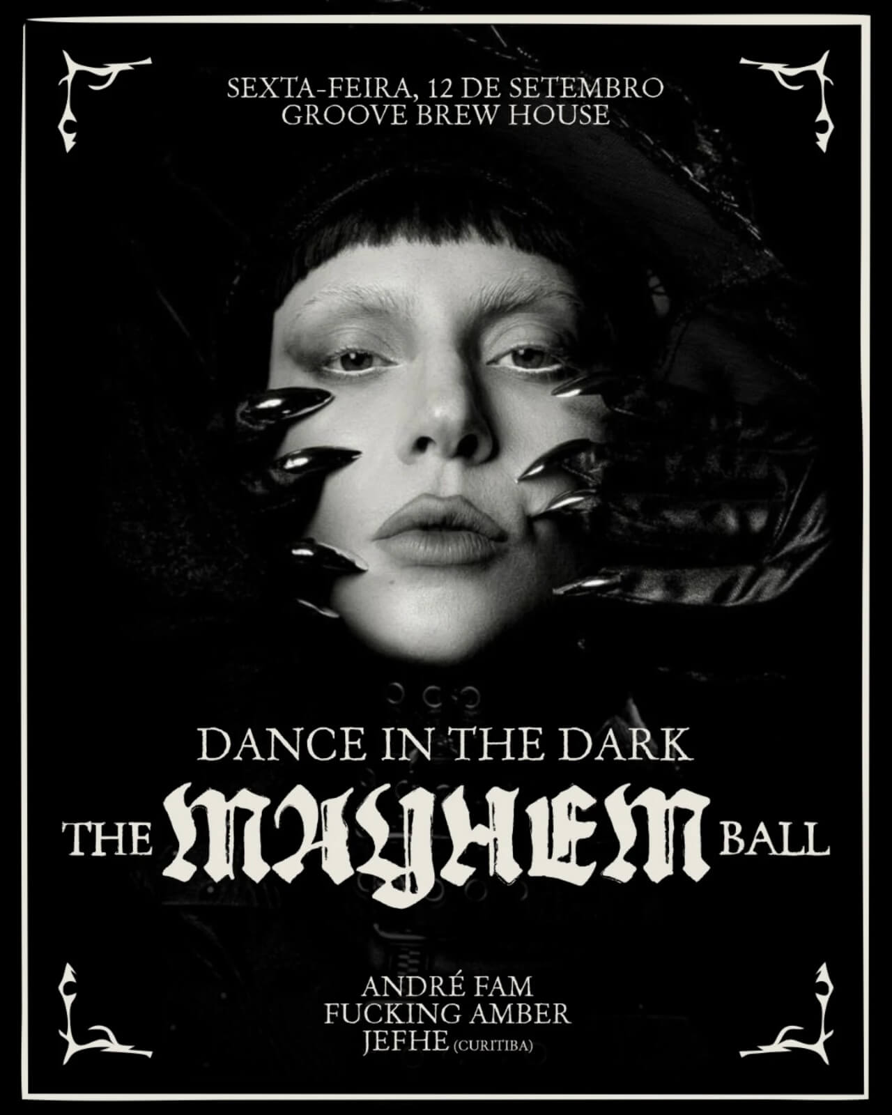 Capa de post: Festa “Dance In The Dark: The MAYHEM Ball” celebra Lady Gaga em Maringá