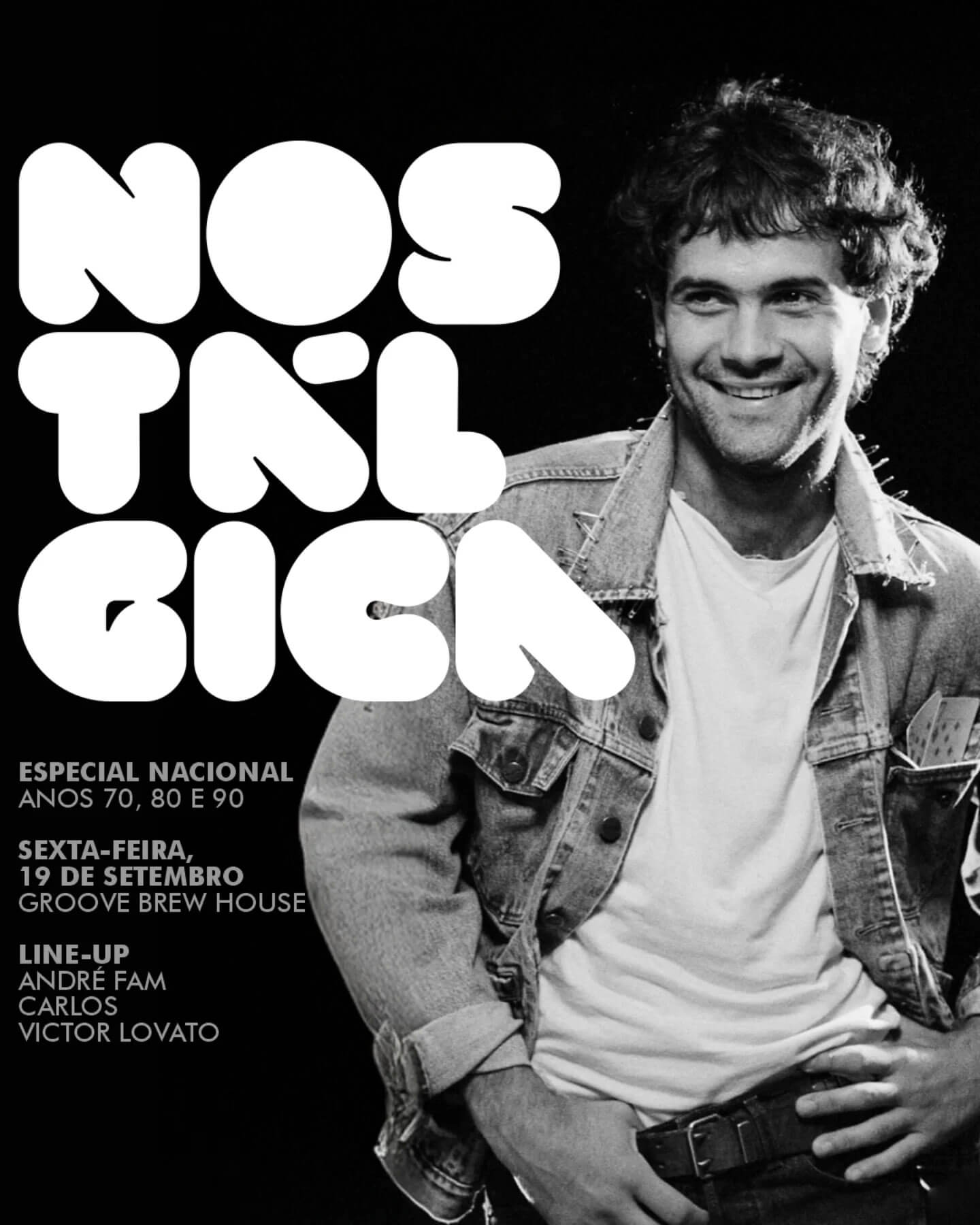 Capa de post: Festa Nostálgica transforma Groove Brew House em túnel do tempo