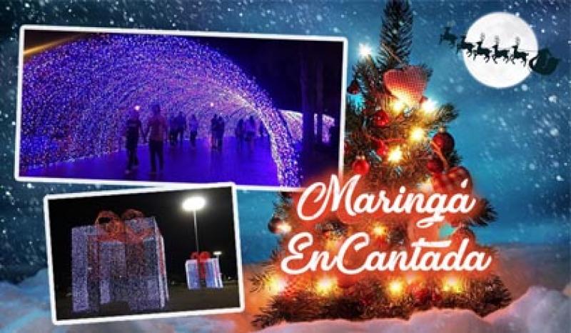 Capa de post: 15 programas imperdíveis para curtir o Natal em Maringá sem gastar nada