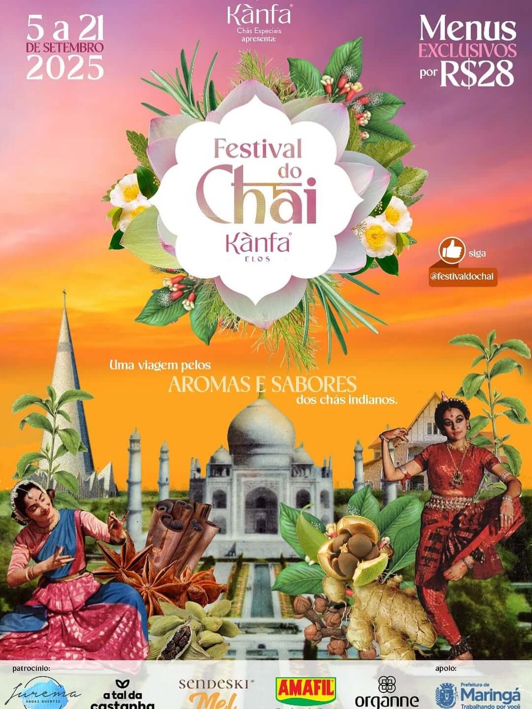 Capa de post: Festival do Chai convida a população a conhecer o chás de maneira diferente