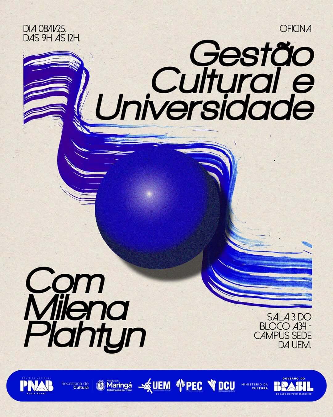 Capa de post: Oficina aproxima acadêmicos e gestores culturais