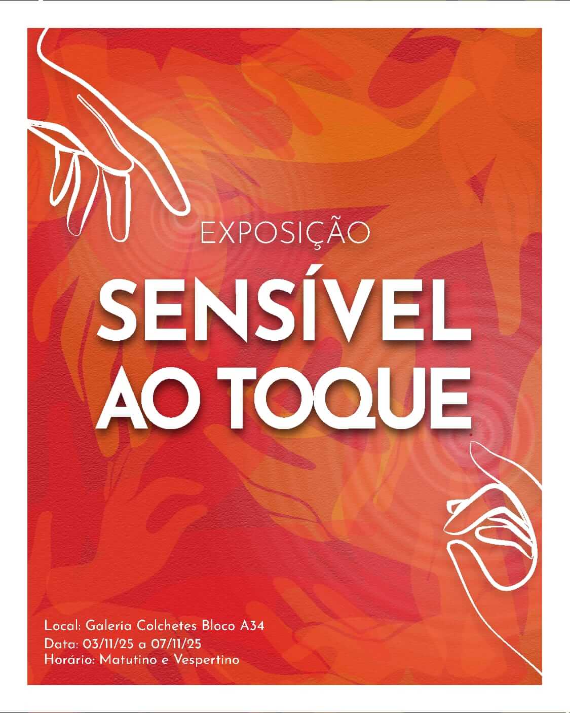 Capa de post: Estudantes de Artes Visuais da UEM realizam exposição na Galeria Colchetes