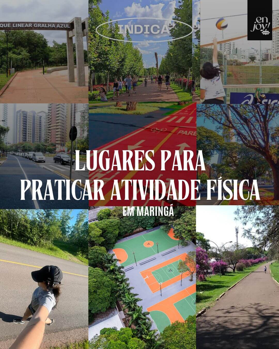 Capa de post: Lugares para praticar atividade física em Maringá 