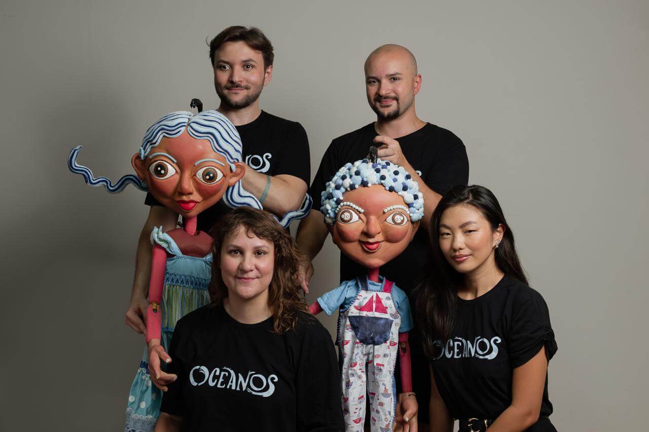 Capa de post: Teatro de bonecos une fantasia e conscientização ambiental na Cidade Canção 