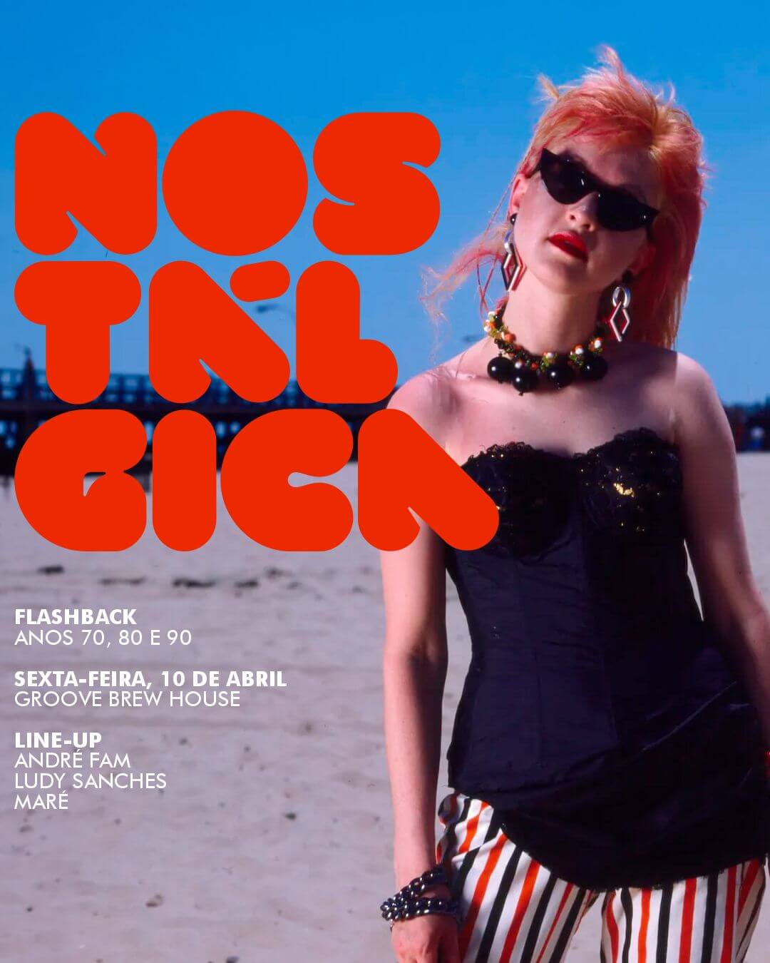 Capa de post: Festa Nostálgica leva clássicos dos anos 70, 80 e 90 para pista em Maringá