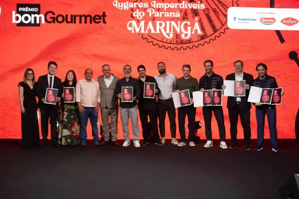 Capa de post: 10 lugares imperdíveis: veja os endereços de Maringá premiados pelo Bom Gourmet