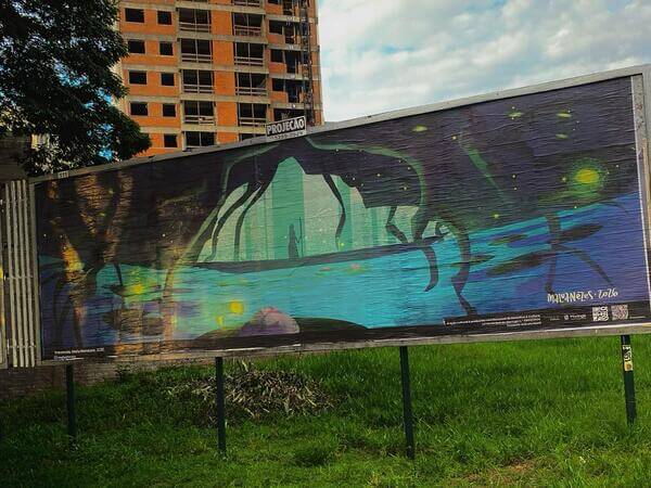 Capa de post: Exposição a céu aberto ocupa outdoors de Maringá com obras de nove artistas visuais mulheres