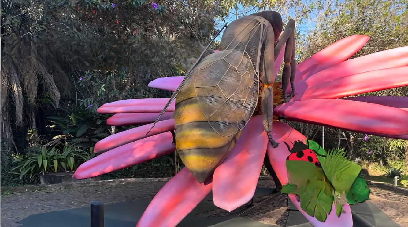 Capa de post: Parque do Ingá recebe a exposição ‘Primavera Encantada: Natureza Gigante’ a partir de 25 de setembro