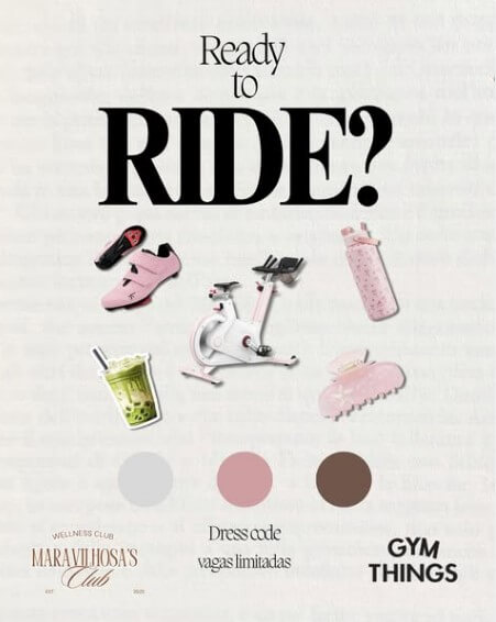 Capa de post: Ready to Ride: Maravilhosas Club promove aula de bike indoor