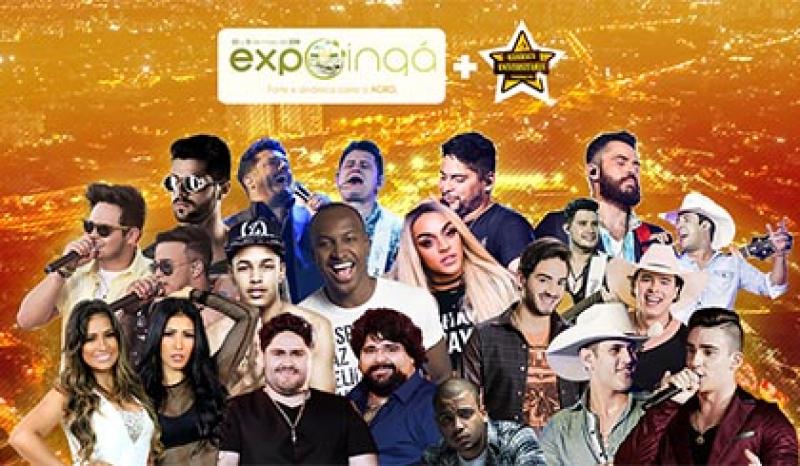 Capa de post: 22 Shows são confirmados na Expoingá 2018. Saiba mais informações