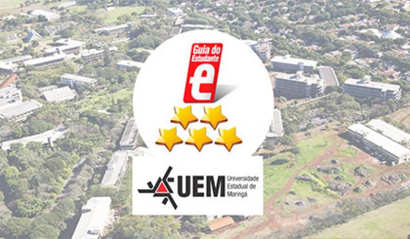 Capa de post: Cresce o número de cursos da UEM com nota máxima no Guia do Estudante