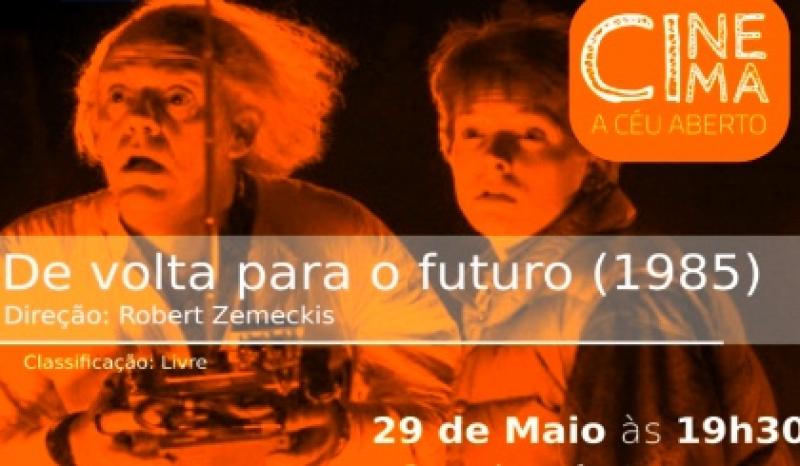 Capa de post: 'De volta para o futuro' no cinema a céu aberto em Maringá