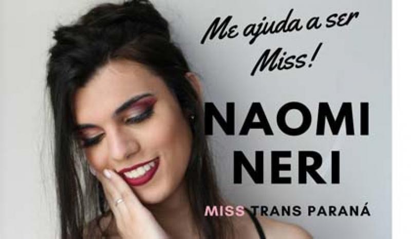 Capa de post: Maringá tem representante poderosíssima no Miss Trans Paraná 2018