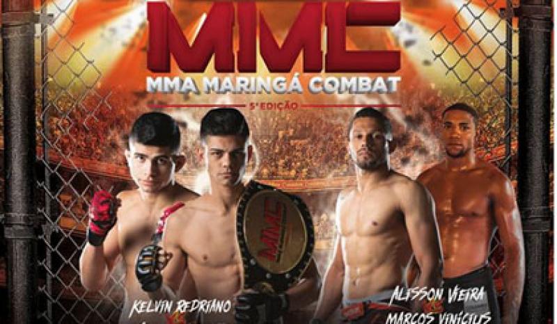 Capa de post: MMA Maringá Combat terá 13 lutas e sete categorias