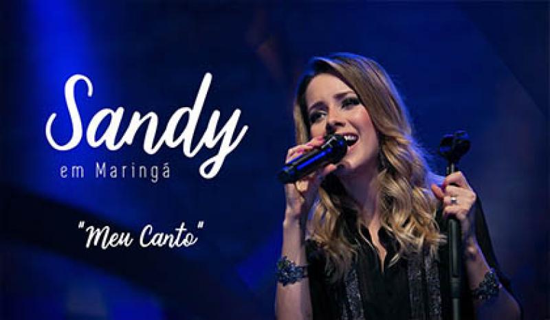 Capa de post: Sandy faz show em Maringá neste final de semana