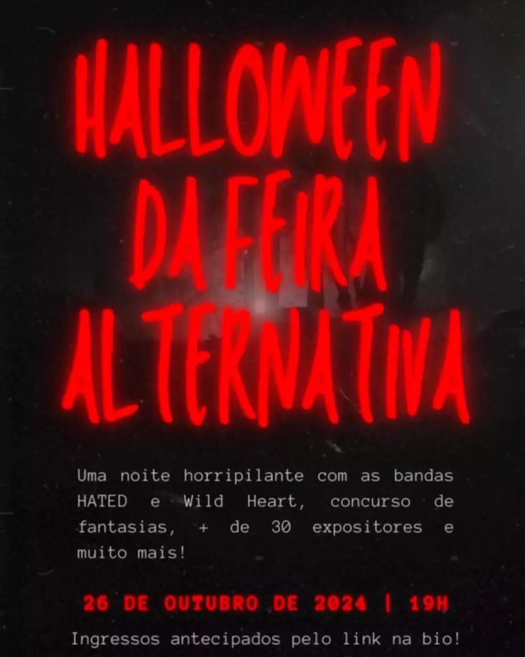 halloween maringá poster feira alternativa 2024 enjoy blog